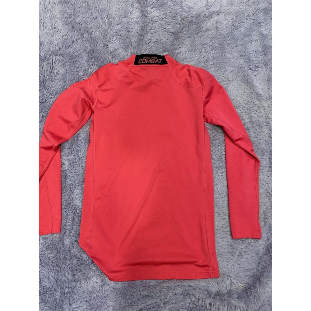 Women's Nike Pro Combat‎ Hyperwarm Compression Pullover Pink Size Large - Picture 5 of 5